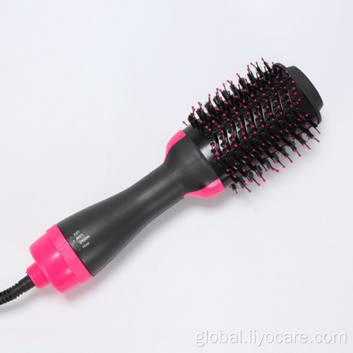 Lcd Display Hair Curler Brush Hair Straightener Dryer Brush Hot Air Brush Supplier